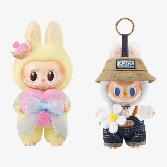 Pop Mart The Monsters Let’s Checkmate Queen + Fill in Wild Plush Pendant - Picture 1 of 7